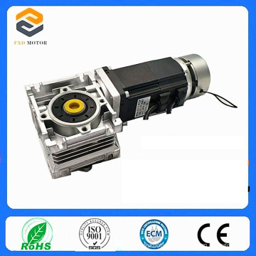 60 Brushless DC Motor with Worm Gear Worm Reducer 2n. M Brake